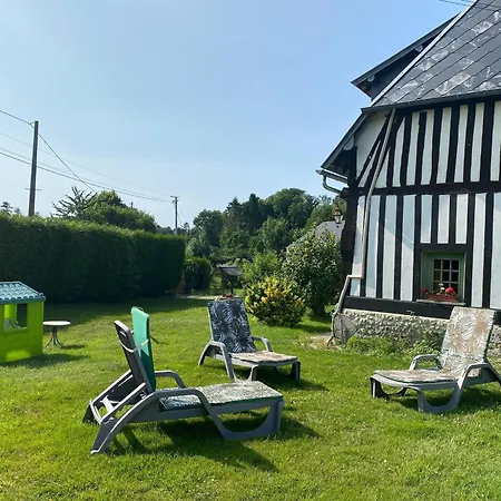 Lovely Norman Half-timbered House, La Raoult *